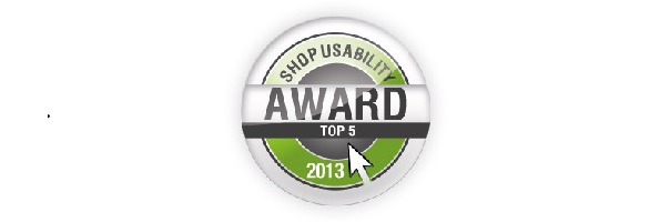 RED SIMON Online-Shop für Usability-Award 2013 nominiert.